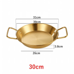 20&ndash;34 cm Hispaania paellapann k&auml;epidemega roostevabast terasest Vastupidav mereandide suupistetaldrik K&ouml;&ouml;k Mittenakkuvad praepannid Keedupotid