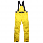 Paari &uuml;hev&auml;rvilised soojad paksud veekindlad taskurihmaga suusap&uuml;ksid meestele ja naistele XXXL kollane