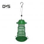 Metallist lindude s&ouml;&ouml;tja 3-korruseline rippuv koolibri s&ouml;&ouml;tja linnutoidu jaotur kokkupandav v&otilde;rgust lindude s&ouml;&ouml;tmisjaam &otilde;ues aiakujunduseks Round