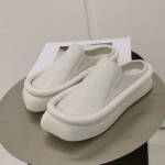 Naiste sandaalid Suvine uus platvormiga sussid Daamide kontsad Luksuslikud kiilkontsad Slaidid Ranna sussid Naiste sabo 35 beež