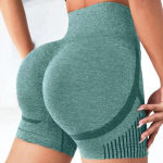 Naiste &otilde;mblusteta l&uuml;hikesed p&uuml;ksid s&auml;&auml;rised Fitness k&otilde;rge v&ouml;&ouml;kohaga Push Up Skinny Quick Dry k&otilde;rge elastsusega treening Naiste spordijooga s&auml;&auml;rised S/M roosa