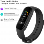 Mi Band 5 V&auml;rviline AMOLED Uni Samm Ujumine Sport Monitor APP Miband 5 must