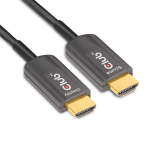 Club3D HDMI 4K120Hz 48Gbps 10m Aktiivne Optiline Kaabel 2.1 Isane/Isane (CAC-1376) must