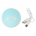 Naljakas Kassi Pall Elektriline Silikoon Automaatne P&ouml;&ouml;rlev Nutikas Interaktiivne Kassi M&auml;nguasi Pall Sinine sinine