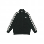 Adidas Moodne Vabaaja Retro Triibulise Logoga Jakk Unisex Jakk Must H46066