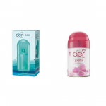 Godrej aer matic, automaatne &otilde;huv&auml;rskendaja komplekt paindliku juhtimisega &ndash; Cool Surf Blue (225 ml) ja Godrej aer matic &ndash; Petal Crush Pink (225 ml)