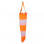Nylon Airport Windsock Rip stop Outdoor Wind Measurement Sock Bag with Reflective Belt (1m)