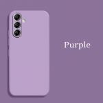 Vedelas silikoonist pehme telefoni&uuml;mbrise kate Samsung Galaxy A05 A05S A35 A55 A54 5G A05 A16 A26 S23 FE S23+ S24 5G S25 Plus jaoks Redmi 13C 14C M&auml;rkus 14 12 Samsung Galaxy A26 lilla