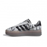 Adidas Gazelle Bold Tweed - White Gum Naiste Tossud Valge-Tine Core-Must H&otilde;be-Metallik JP5673 36⅔