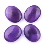 Naturaalne kristall-uimakivi 20 mm ovaalne massaažikivi &ndash; kuue tk komplekt