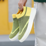 Naiste mokassiinid Loaferid Vabaaja pealet&otilde;mmatavad jalutusk&auml;imiskingad Suvised meeste pealet&otilde;mmatavad kerged sokikingad emale Suur suurus 36-46 EU: 36