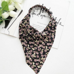 Triangle Bandanas Floral Print Elastsed juuksepaelad Peapael Juuksepael Scrunchies Juuksesall
