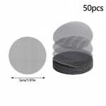 50 tk potiaugu v&otilde;rgusilma padjaga &uuml;mmargune drenaažiava s&otilde;el poti p&otilde;hja jaoks, et v&auml;ltida mulla kadu, bonsai lilletaim, aiat&ouml;&ouml;riistad 3cm