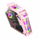 M&auml;nguarvuti korpus l&auml;bipaistva klaasist k&uuml;ljega, unikaalne disain, vesijahutusega tugi, ATX/ITX-&uuml;hilduv