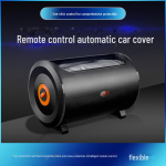 Shangceng Furniture Automaatne Kompaktse Auto Markiis: Tolmukindel, Kuumuskindel, T&auml;ielikult kattev auto kate SUV 5.05m (Dodge JCUV) must