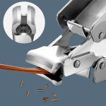 Roostevabast terasest minivolditud k&uuml;&uuml;nel&otilde;ikur v&otilde;tmehoidja k&auml;epidemega P&ouml;&ouml;rlev k&uuml;&uuml;nel&otilde;ikur K&uuml;&uuml;nte tarvikud ja t&ouml;&ouml;riistad v&auml;ikesed k&auml;&auml;rid onesize