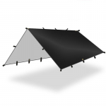 4x4m 4x3m 3x3m Presendistelk Veekindel Matkamine UV-kaitse V&auml;ljas Matkamine Seljakotimatkamine Telgi Presendist Telkimine Turist Rannas P&auml;ikesevari 3*3m must