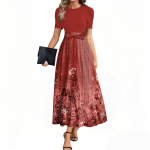 Naiste suvine kleit, lahtine rannapuhkuse vabaaja s&uuml;gava V-kaelusega vestkleit, elegantne s&auml;rkkleit L armee roheline v&auml;rv