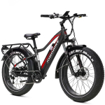 JOBOBIKE Robin 26&rsquo;&rsquo; Elektrijalgratas t&auml;iskasvanutele 250W Bafangi mootor 48V13AH must