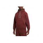 Nike Solo Swoosh &Uuml;hev&auml;rviline Vabaaja Kapuutsiga S&auml;rk Mugav Pikkade Varrukatega Dressipluus Meeste kapuutsikad Pruun DX1355-231 2XL