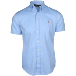 Polo Ralph Lauren Logo Tikitud &Uuml;he N&ouml;&ouml;biga L&uuml;hikeste Varrukatega S&auml;rk Meeste s&auml;rgid Sinine 710648103-002 S white