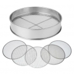 Mullas&otilde;elade komplekt Roostevabast terasest raam 5 vahetatava v&otilde;rgusilmaga Sisseelement Raskeveokite Aia Komposti S&otilde;el Kruusa Mulla Liiva Komposti jaoks 6pcs