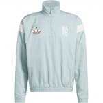 Adidas Originals X Hoop York City Koost&ouml;&ouml; Logo Poollukuga Pikkade Varrukatega Jakk Unisex Jakk Roheline JC5971 M