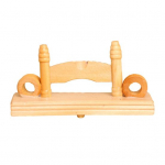 Retrostiilis kokkupandav ventilaatoristatiiv, sile serv, k&otilde;rge stabiilsusega puidust ventilaatori raam, alus, kuvariist, t&ouml;&ouml;laua kaunistus