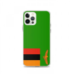 Coque T&eacute;lephone Drapeau Zambie &ndash; iPhone 12 Pro