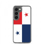 Coque T&eacute;l&eacute;phone - Samsung - Galaxy S23 - Drapeau Panama - Souple - Mitmev&auml;rviline