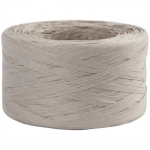 Raphia naturel 7-8 mm - 100 m - Plusieurs coloris disponibles Gris Perle
