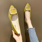 Terava ninaga naiste balleriinad mokassiinid uusimad naiste kingad m&uuml;&uuml;gil k&otilde;rge kvaliteediga mood soodushinnaga kiire kohaletoimetamine noor 40