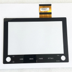 8 Puutetundlik Klaas Digitizer Raadio 2 Nuppu Sobib Mitsubishi Outlanderile