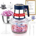 Elektriline 5-in-1 K&ouml;&ouml;girobot, 800W V&otilde;imas Saksa Mootor, 6 Titaanterasest Tera, 6S Lihaveski Toiduvalmistamiseks K&ouml;&ouml;givilja Puuvilja P&auml;hkli Beebitoidu jaoks