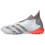 Adidas Predator Freak+ TF Demonskin - Valge P&auml;ikesepunane Meeste Tennised Pilvevalge Raudmetallik FY6252 40