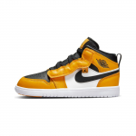 Air Jordan 1 Mid ALT PS Taxi Laste tossud Kollane Must Valge AR6351-701 31