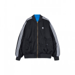 Adidas Originals Stripe Design Reversible Casual Loose Cotton Jacket meeste jope, must IW3641 M