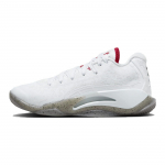 Air Jordan Zion 3 GS Fresh Paint Laste tossud White Cement-Grey Pure-Platinum DV3869-106 35.5