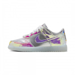 Nike Dunk Low SE PS Ole truu oma DNA-le - H&otilde;bedased Laste Tennised Metallik-H&otilde;bedane Valge Mitmev&auml;rviline FV3618-001 29.5