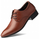 Moodsad kevad-s&uuml;gisesed uued luksuslikud meeste vabaaja &auml;rikingad Peened moekad mitmek&uuml;lgsed t&ouml;&ouml;nahast kingad Zapatos para hombres 38 helepruun v&auml;rv