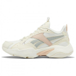 Reebok Turbo Restyle Nahast Spordimugavus Vastupidav Hingav P&otilde;rutuskindlus Madalad Vabaajajalatsid Naiste vabaajajalatsid Kreemjasvalge GV6937 36