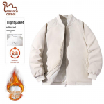 EASTERN CAMEL Men's Padded Baseball Collar Jacket M