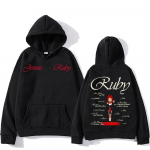 2025 Uus Jennie Kpopi Huppar Jennie Ruby 1. Albumi Laulude Loend R&otilde;ivad Unisex Disain Esteetiline Pullover Jennie Ilus T&uuml;druk Mantra M