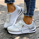 Vabaaja Hingavad V&otilde;rkpitsiga Sporditossud Naistele 2025 S&uuml;gis T&otilde;mblukuga Kaunistusega Jooksujalatsid Pehme Kiilkontsaga Tossud 36 h&otilde;be