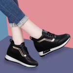 Elegantne naiste tossud platvormil n&ouml;&ouml;ridega kerged vabaajajalatsid v&auml;litingimustesse linna jalutamiseks jooksmiseks spordijalatsid naistele Zapatillas Mujer Uus 35