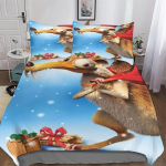 3D Prinditud J&auml;&auml;aja Voodipesukomplekt, Tekikott, Padi, Voodipesukomplekt, King, Queen, Twin Suurus, Poistele, T&uuml;drukutele, T&auml;iskasvanutele 150X200cm 3pcs