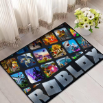 Hor M&auml;ng R-Robloxs Lahe V&auml;ike Vaip Maja Magamistoa Kaunistuseks K&ouml;&ouml;k Vann Super Imav Vaip Jalgadele Libisemiskindel SJR40x60CM