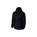 Nike tikitud logoga fliisist kapuutsiga jakk meestele &Uuml;ler&otilde;ivad Must AQ2768-010 XL black
