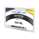 Cartouche d'encre Armor B10319R1 - Pack de 4 - noir, jaune, cyan, magenta - alternative pour HP 920XL