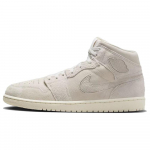 Air Jordan 1 Mid SE Craft Pale Ivory Meeste Tossud Kreemjas Purjekas Legendi-Helepruun FQ3224-100 44